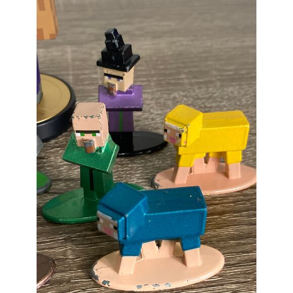 Minecraft Nano Metalfigs Jada Toys Die-Cast Figure Collection Set‎ - Picture 6 of 11